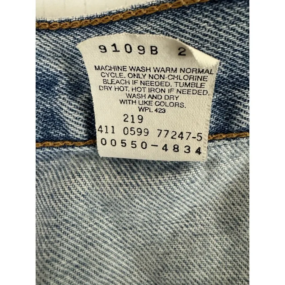 Vintage 90s Levi's 550‎ Relaxed Fit Straight Leg Jeans Men's Size 40x32 (39x32)